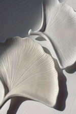 صينية مجوهرات بتصميم ورقة القيقب