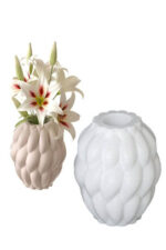 مزهرية قطرات مطر صغيرة